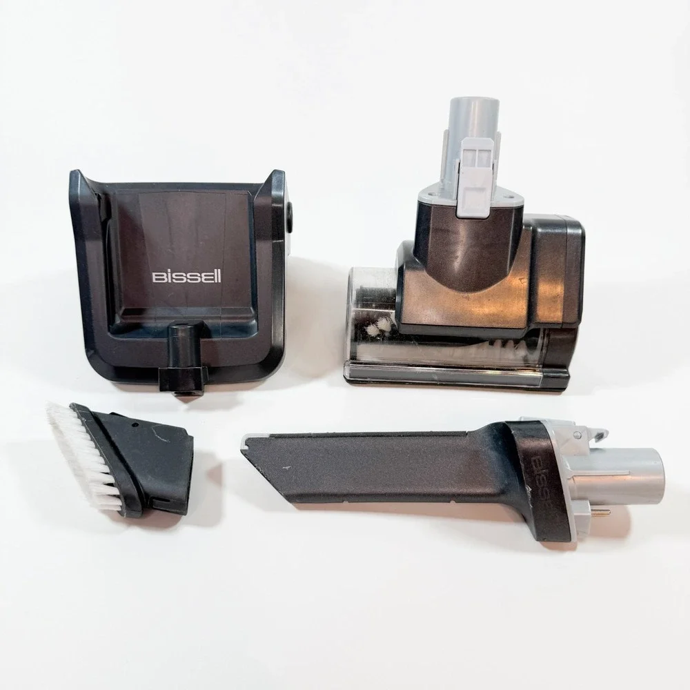 Bissell Pet Hair Eraser Cordless Hand Vac Attachments & Wall Mount Holder Lot